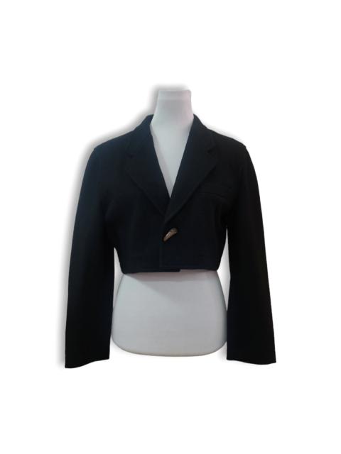 Comme Des Garçons Vtg COMME DES GARÇONS Wool Cropped Blazer Jacket