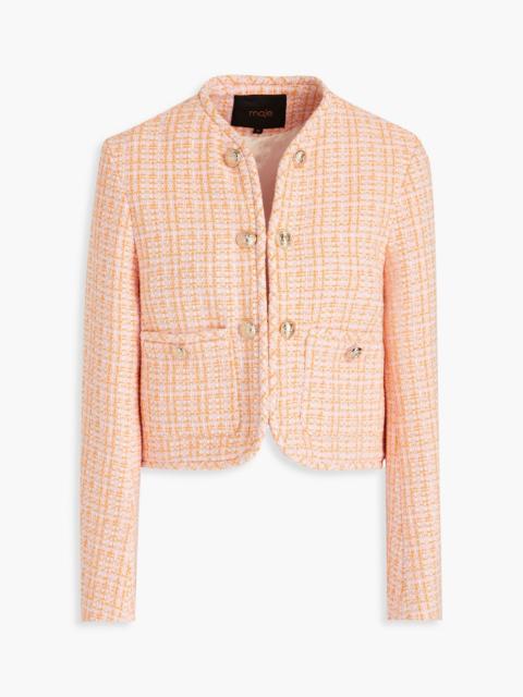 maje Cropped tweed jacket