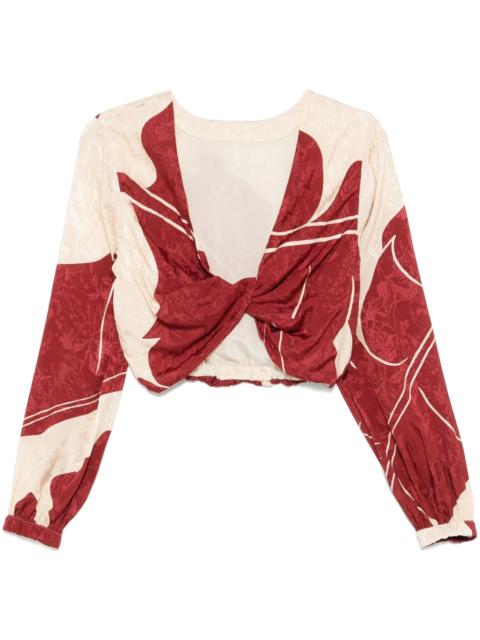 Johanna Ortiz Afterwork blouse