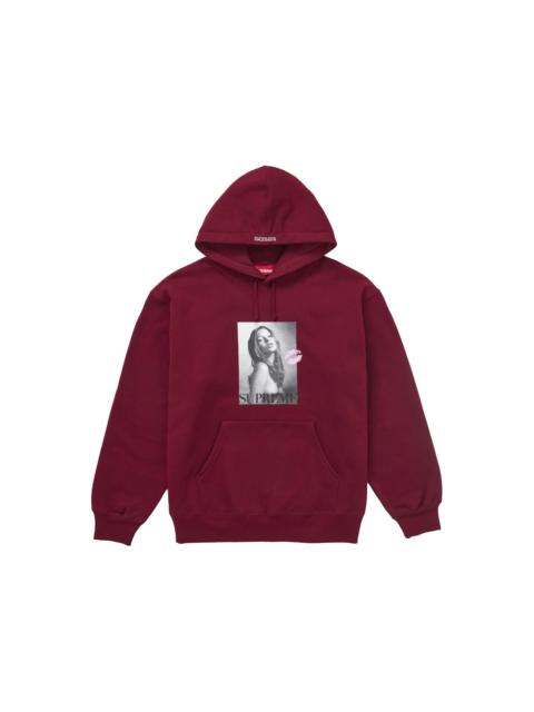 Supreme Supreme Kate Moss Hooded Sweatshirt Cardinal