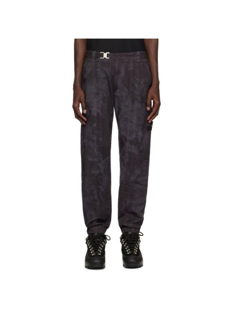 Stone Island Gray Broken Twill 'OLD' Effect Cargo Pants