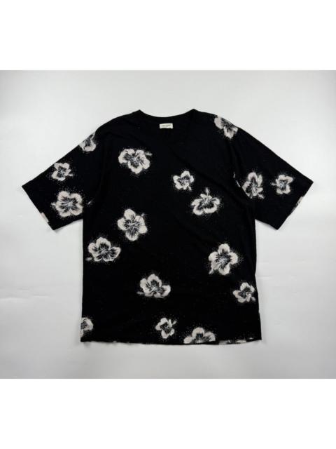 SAINT LAURENT Saint Laurent Floral Tee