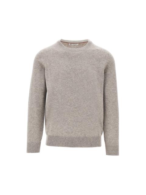Brunello Cucinelli Brunello Cucinelli Cashmere Crewneck Sweater Beige