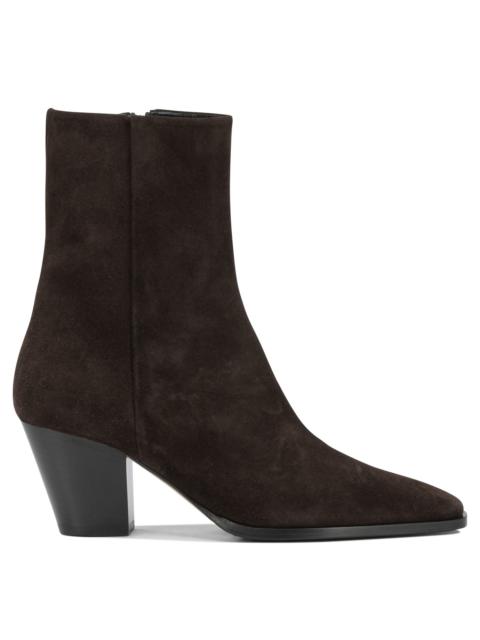 Aeyde Aeyde Hedvig Zippered Ankle Boots Brown