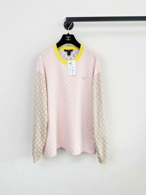 Louis Vuitton Louis Vuitton monogram knit sweater
