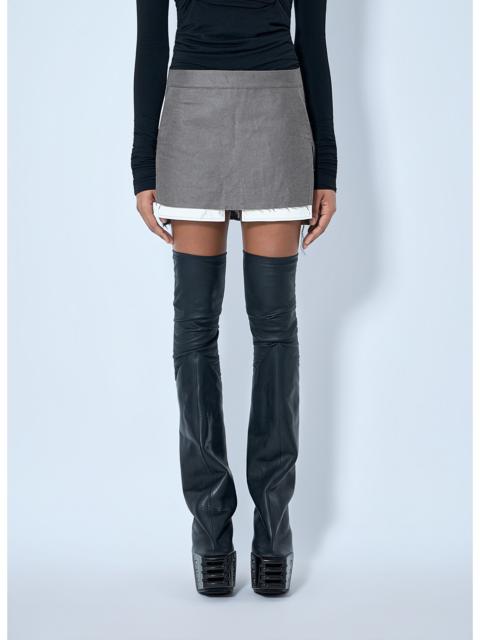 Rick Owens Rick Owens Women Fog Cutoff Mini Skirt