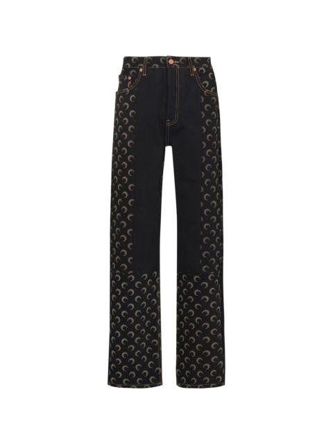 Regen Crescent Moon straight-leg jeans
