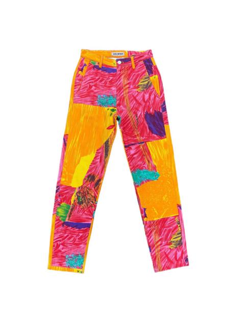 Very Rare - Archive Issey Miyake Multi Colour Graphic Pants IM63-FF134