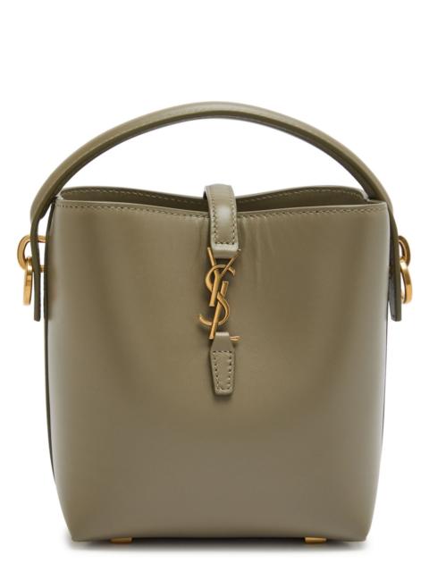 SAINT LAURENT Saint Laurent Le 37 Mini Leather Bucket bag