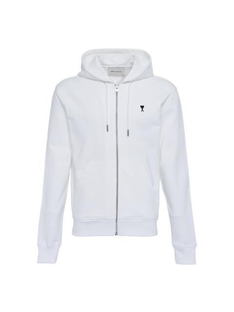 AMI Paris Contrasted AMI De Coeur Hoodie