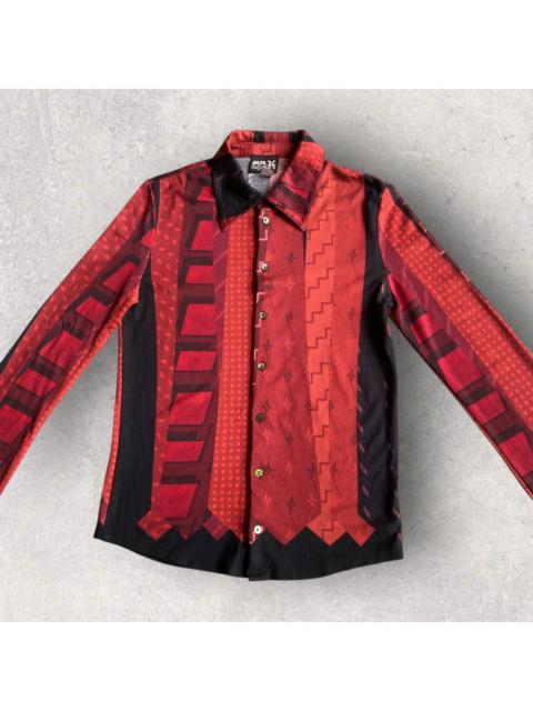 Jean Paul Gaultier Neck ties Trompe l'oeil Jersey Shirt