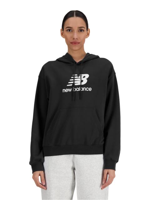 New Balance New Balance Womens New Balance Sport Essentials Fleece Logo Hoodie