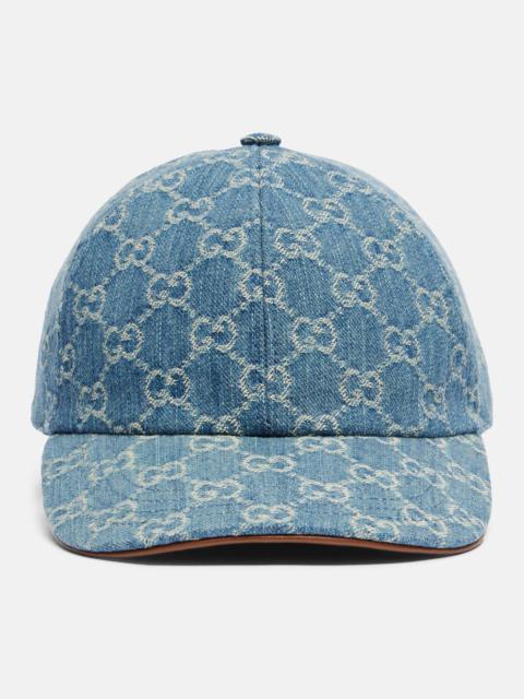 GUCCI GG cotton canvas baseball cap