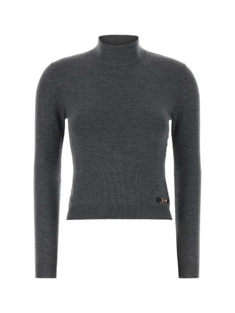 GUCCI Gucci Women Grey Wool Sweater