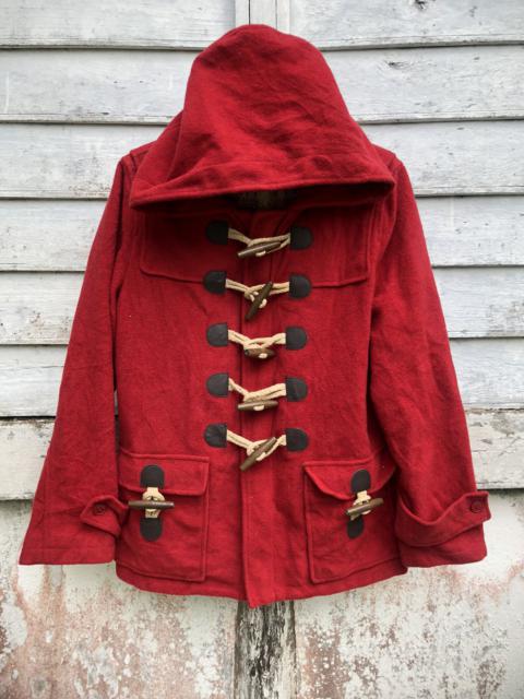 Other Designers Issey Miyake - Ne-Net Red Duffle Coat Size 0