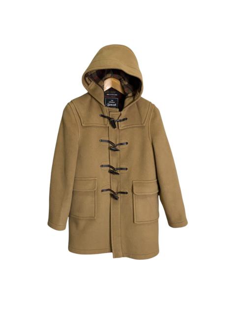 Other Designers Gloverall morris duffle wool parka hoodie made in england