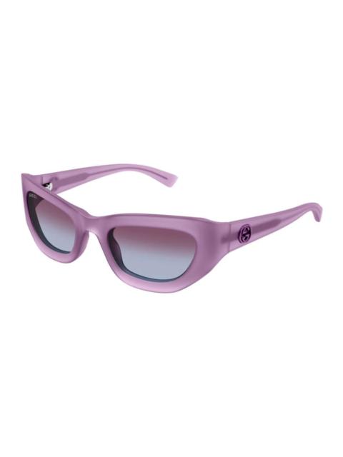 GUCCI Gucci Ladies Black Cat Eye Sunglasses GG1784S 004
