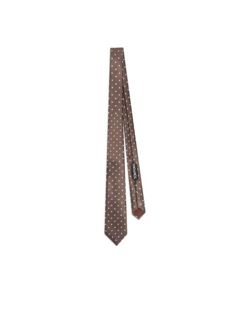 TOM FORD polka dot tie