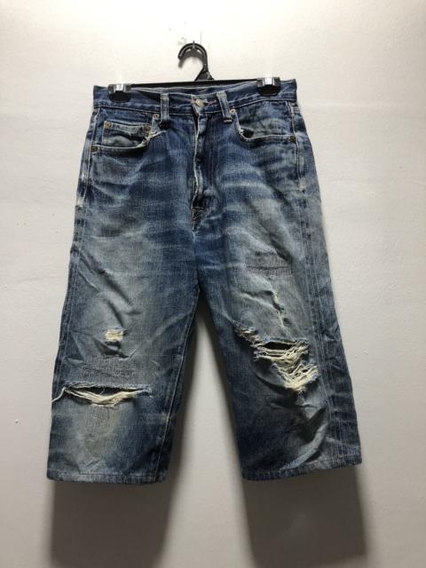 Other Designers DENIME Short Pants Japan Selvedge Distressed