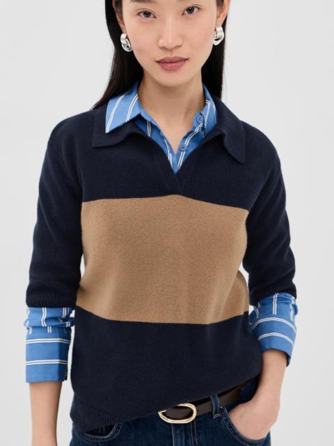 TWP Slightly Oversized Cashmere Polo