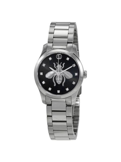 GUCCI Gucci G-Timeless Iconic Black Diamond Dial Ladies Watch YA1265024