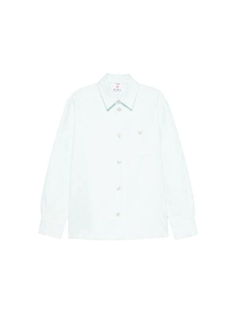 CASABLANCA Casablanca Blue Shirts Men