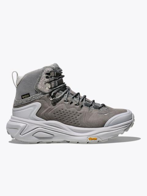HOKA Elite Terrain System Kaha 3 GTX Shoes in Galactic Grey/Cosmic Grey