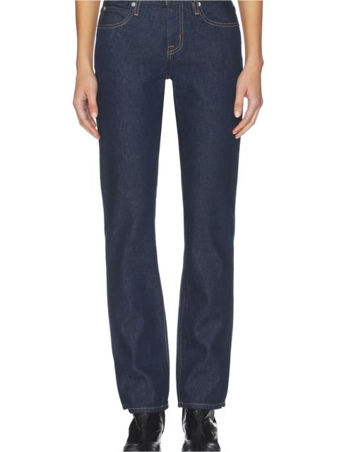 SLVRLAKE Isabel Low Rise Slim Leg Jeans