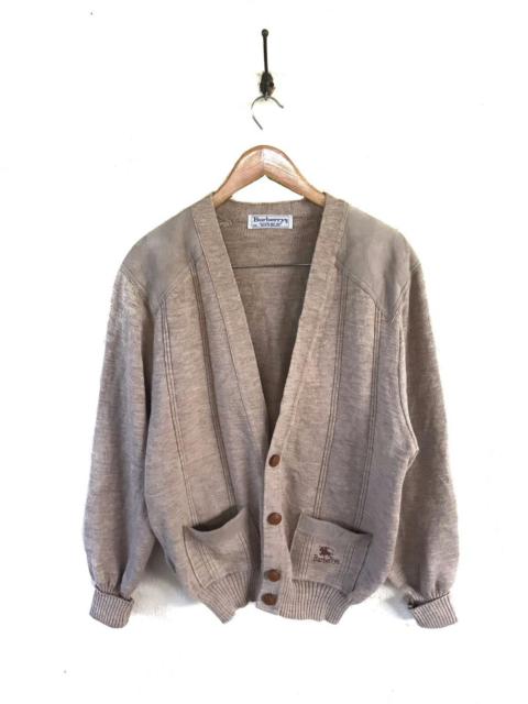 Other Designers Burberry Prorsum - Vtg Burberrys Classic England Made Wool Cardigan Sweater