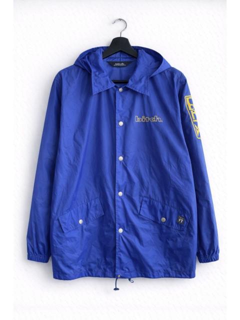 Other Designers Bitch Skateboards Blue Coach Jacket Nylon Streetwear Vintage