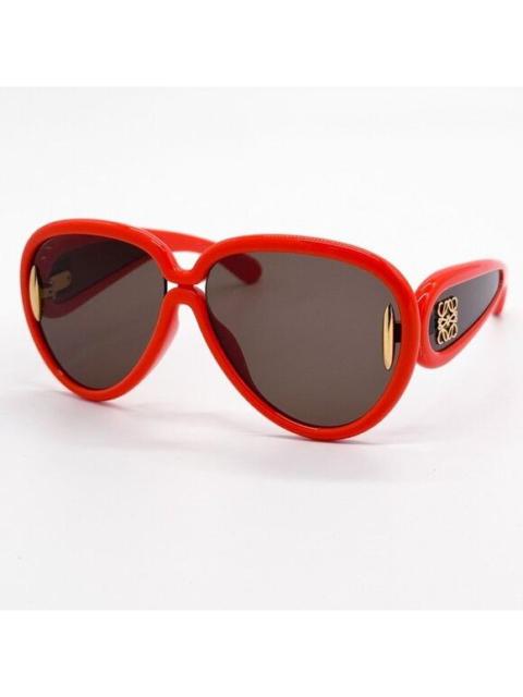 Loewe NEW LOEWE SUNGLASSES LW40132I 42E ORANGE WOMEN EYEWEAR