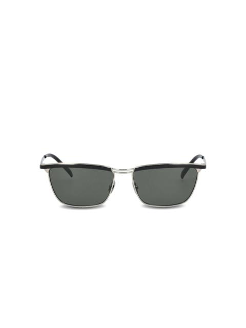 SAINT LAURENT Saint Laurent Silver Sunglasses Women