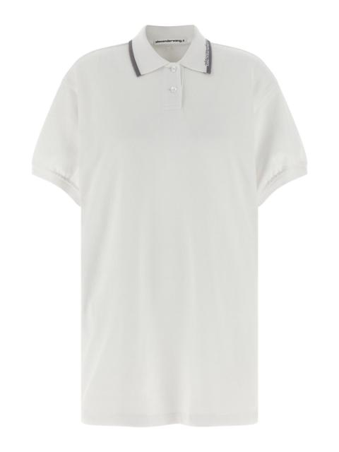 alexanderwang.t Intarsia collar dress