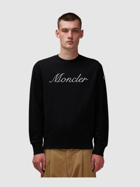 Moncler Embroidered logo sweatshirt