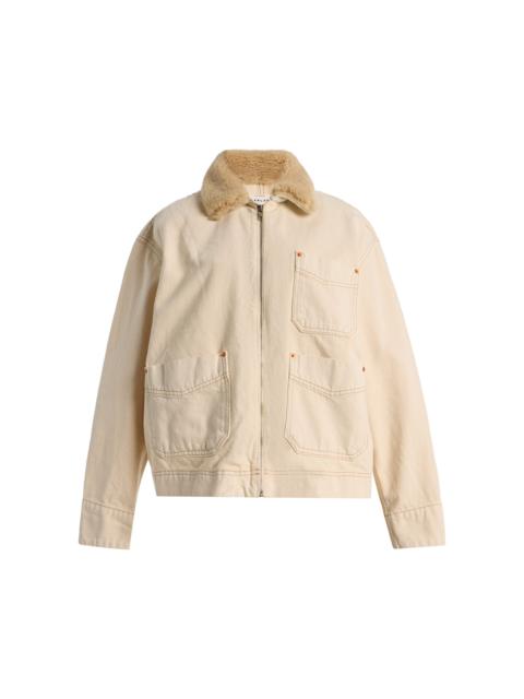 SLVRLAKE Casey Worker Jacket ivory