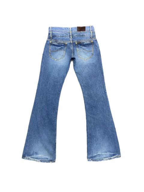 Other Designers Japanese Brand - Keikii Lee Denim Double Waist Flare Jeans