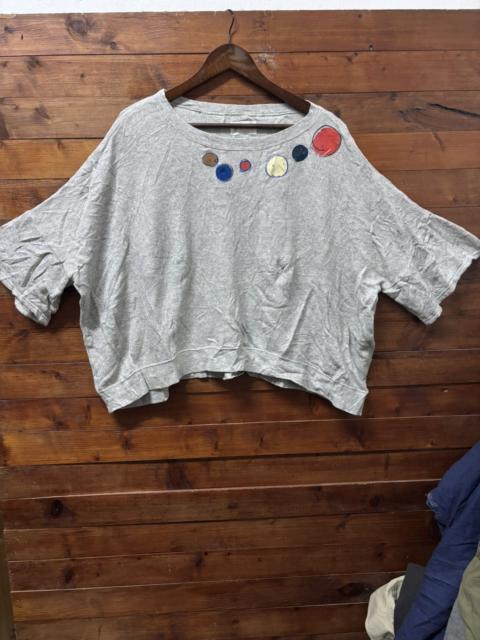 Comme Des Garçons Tsumori chisato short sleeve sweatshirt