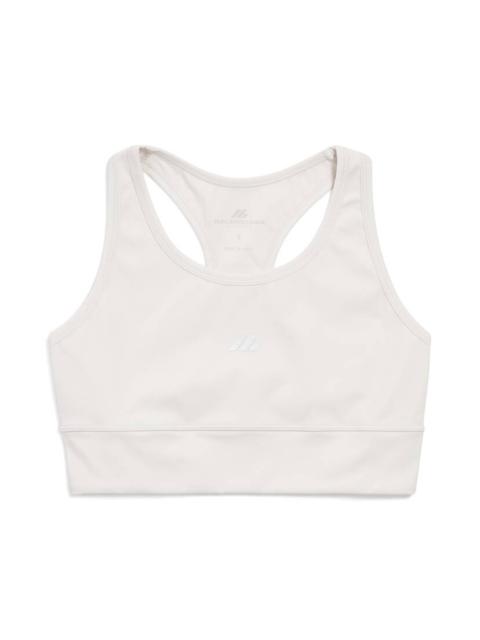 Women's Activewear Sports Bra in Off White