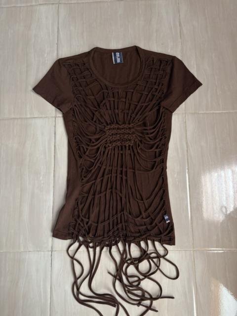 Jean Paul Gaultier JEAN PAUL GAULTIER MACRAME KNIT TOP