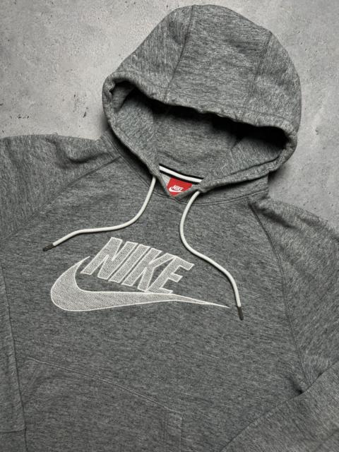 Nike Nike vintage hoodie center swoosh logo spellout y2k crew USA