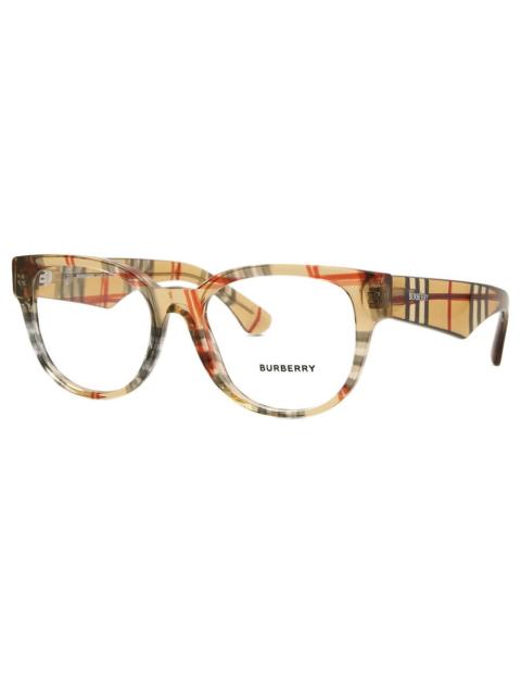 Burberry Burberry Demo Oval Ladies Eyeglasses BE2410 4122 53