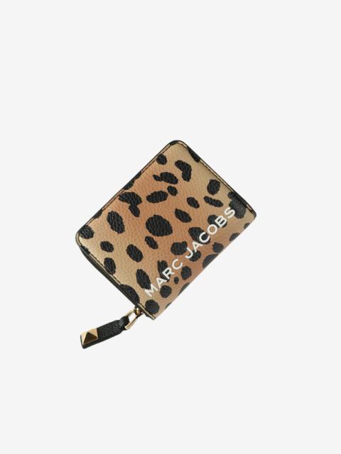 Marc Jacobs MARC JACOBS - Women Cheetah Bold Slg  Mini Compact Wallet