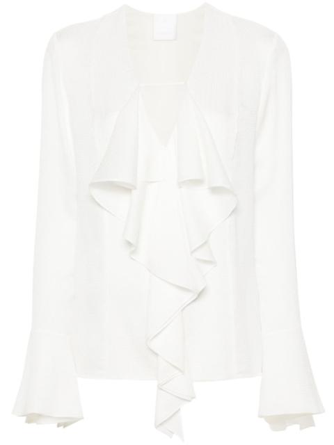 Givenchy Givenchy Women Silk Ruffled Blouse