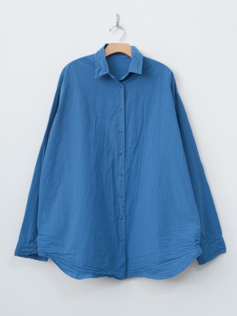 CASEY/CASEY Tippy Shirt CHALK POPLIN - Medium Blue