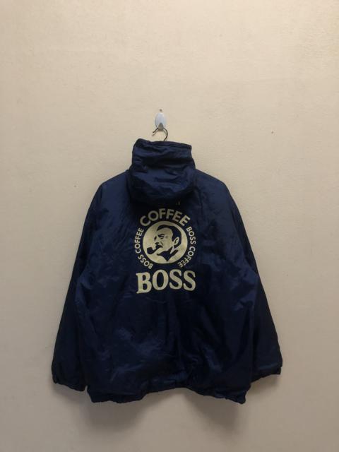 Other Designers Vintage - Vintage Suntory Boss Coffee Big Logos Coach Jacket