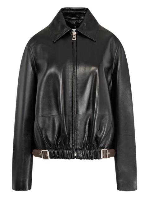 Loewe Loewe Women Leather Belted Jacket