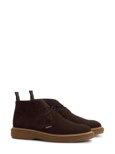 Barbour Barbour Blaine Chukka Boot in Chocolate Suede at Nordstrom