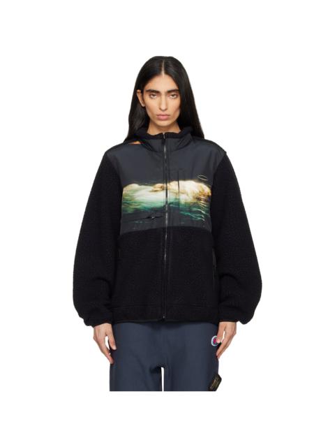 UNDERCOVER SSENSE Exclusive Black Polartec Boa Fleece Jacket