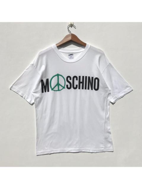 Other Designers Vintage 90s Moschino Peace Logo Shirt Moschino