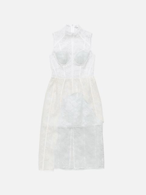 Acne Studios Lace corset dress - White/white